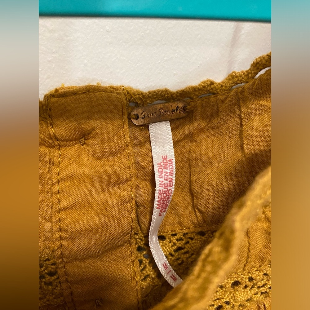 Free People Embroidered Blouse - Picture 2 of 10